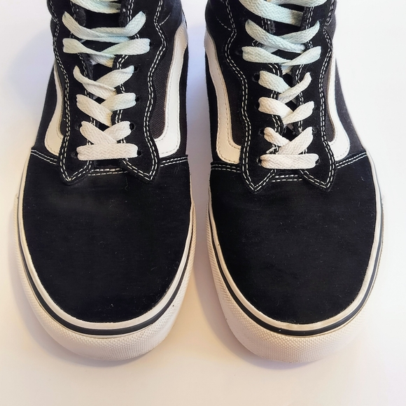 Vans Off The Wall 721454 Sk8 Hi Suede High Top Black Shoes Men's US 8 - Picture 9 of 12
